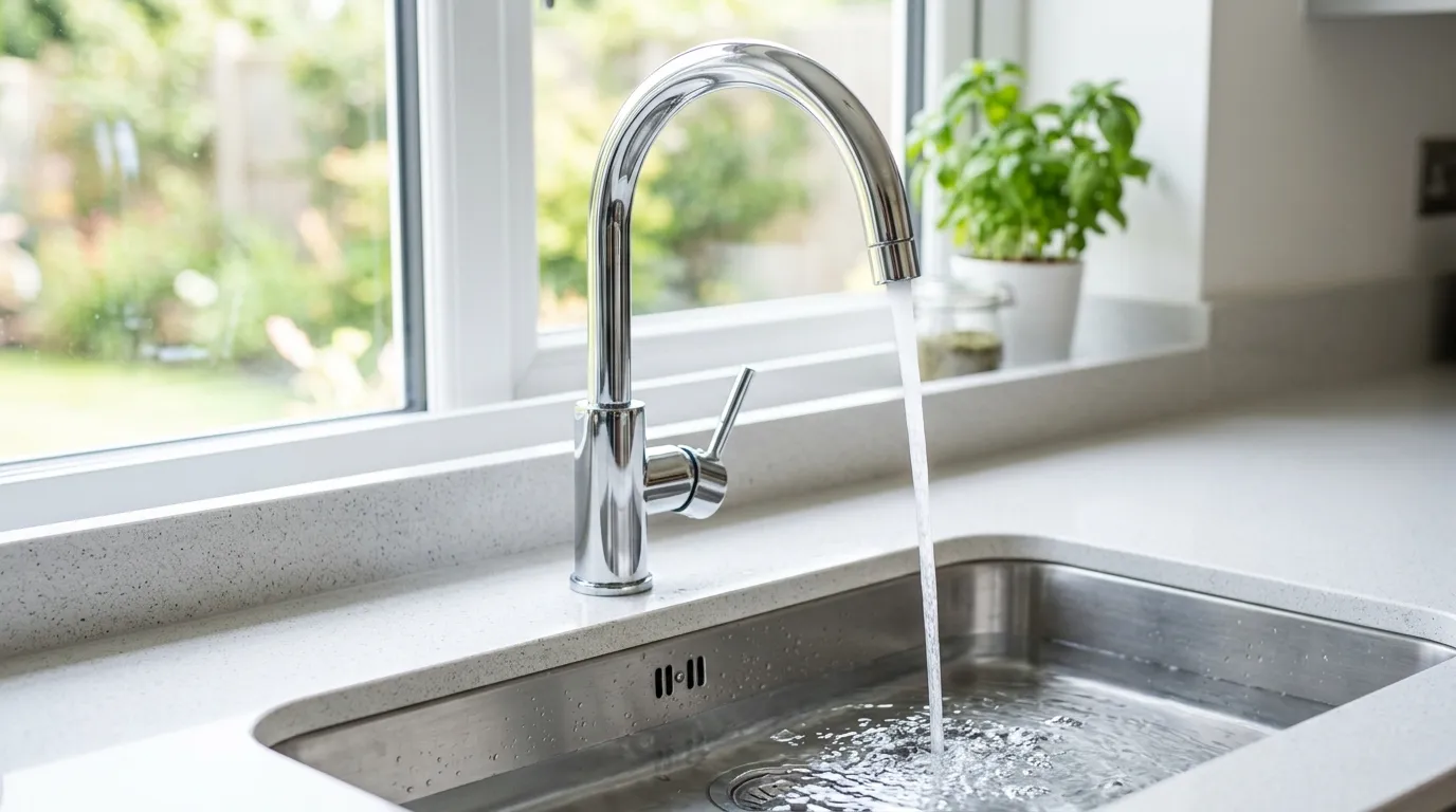Local Plumbing Master Pros same day plumber fixing a faucet in Denton, MD